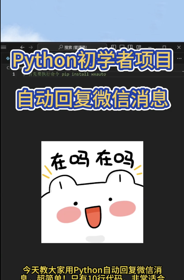 Python自动回复微信消息.zip